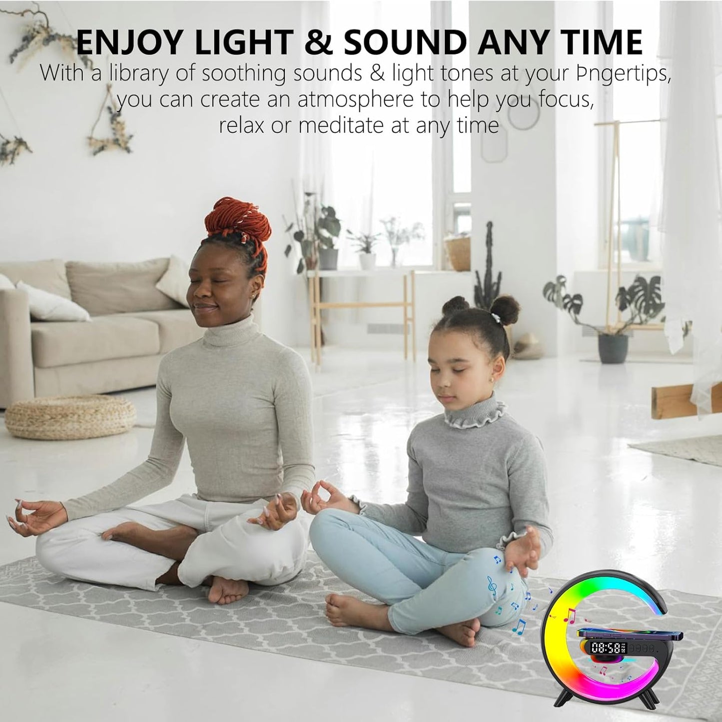 All-in-One RGB Speaker with Multiple Lights (Desk Lamp)!