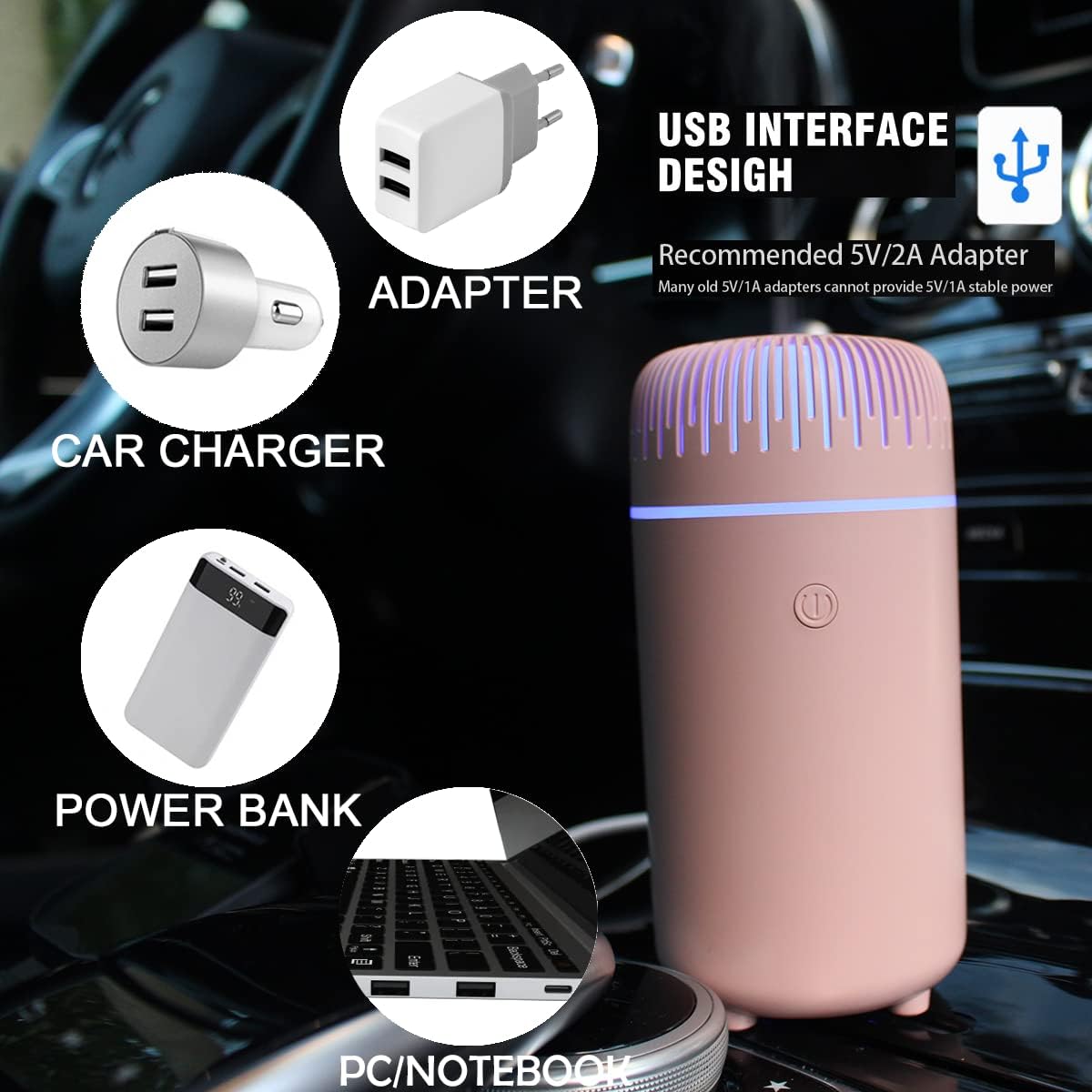 Mini USB Air Humidifier