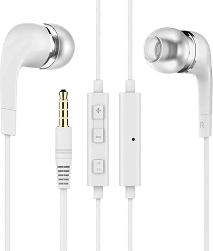 Stereo Wired Handsfree – HD Sound with Mic | 3.5mm Jack