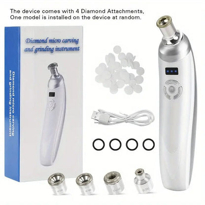 Upgraded Blackhead Remover – Pore Vacuum Cleaner with Adjustable Suction & 5 Probes