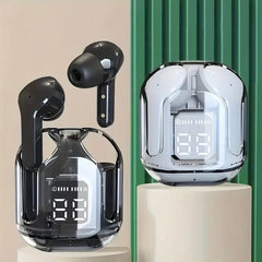 Wireless Earbuds with LED Display, Touch Control, Stereo Sound, Type-C Charging, Built-in Mic, and Long Battery Life – Ideal for Gaming, Music, Sports, and Business.