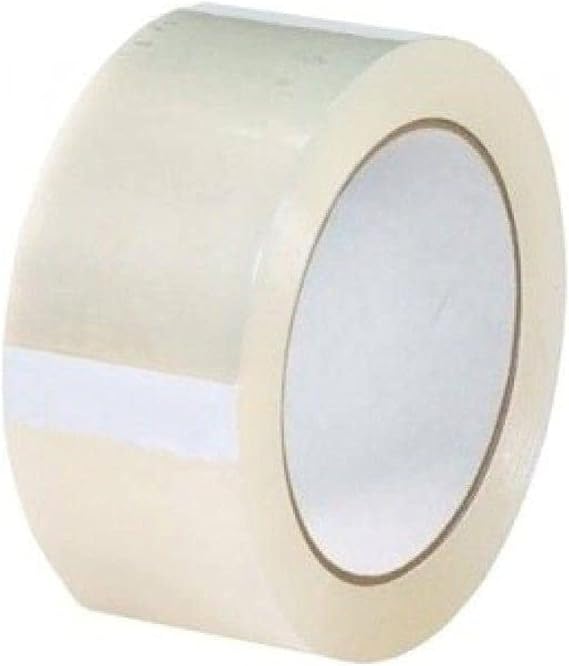 Clear Packing Tape | 2 inches x 50 yards Strong Heavy Duty Packaging Tape for Sealing Parcel Boxes, Moving Boxes Houses, Large Postal Bags, Office Supplies [1 Rolls]