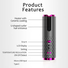 Automatic Hair Curler – Easy & Precise Styling