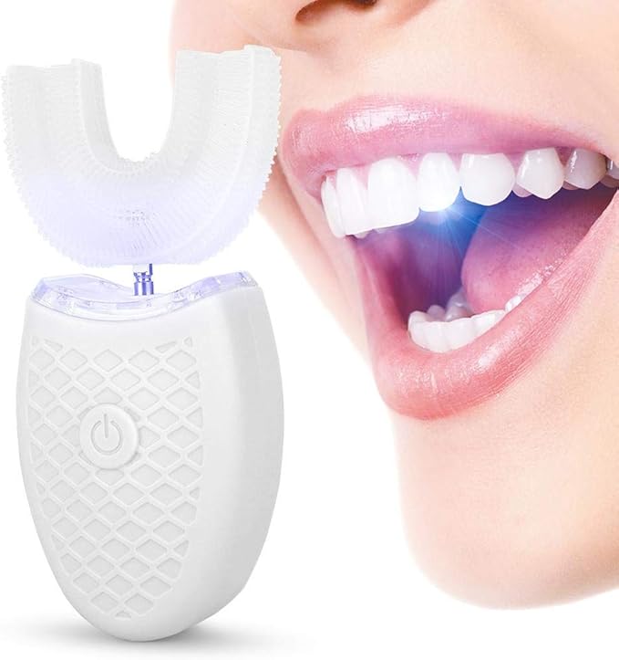 Smart Electric Toothbrush USB Rechargeable U-shaped Tooth
