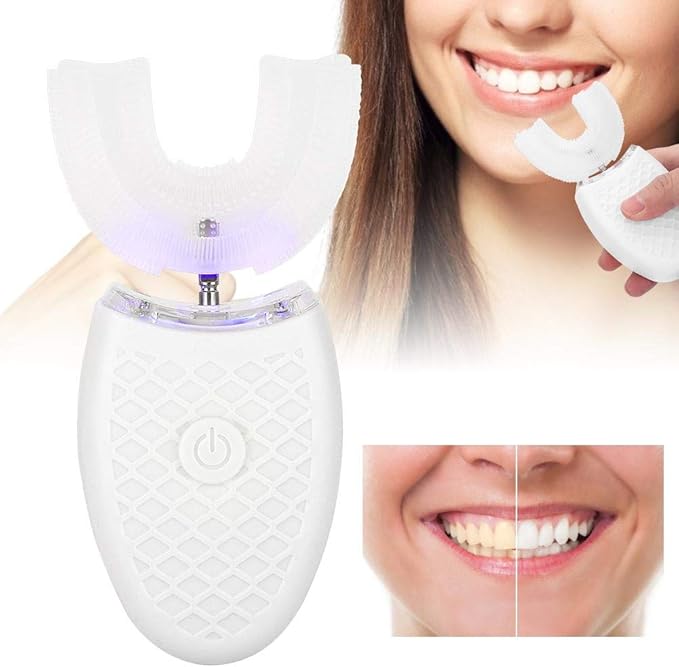 Smart Electric Toothbrush USB Rechargeable U-shaped Tooth