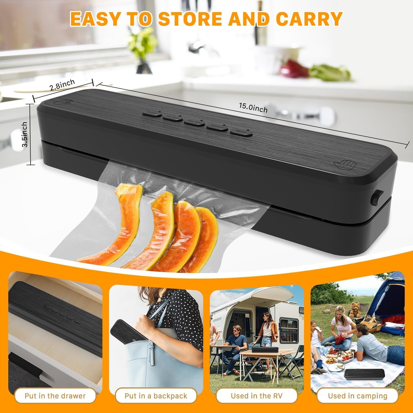 Food Vacuum Sealer – Freshness Lock