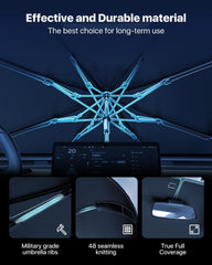 Foldable Car Sunshade | UV & Heat Protection for Windshield