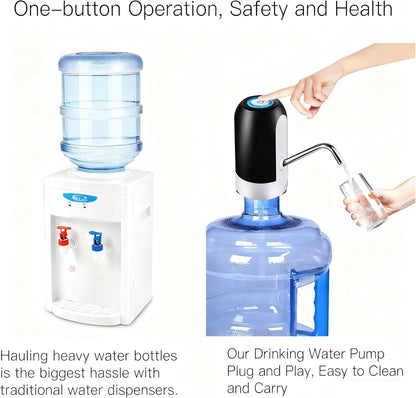 Water Bottle Pump 5 Gallon Water bottle dispenser USB Charging Automatic Drinking Water Pump Portable Electric Water Dispenser Water Bottle Switch
