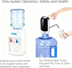 Water Bottle Pump 5 Gallon Water bottle dispenser USB Charging Automatic Drinking Water Pump Portable Electric Water Dispenser Water Bottle Switch
