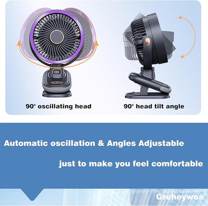 Digital Circulating Fan – Efficient Airflow with Smart Controls