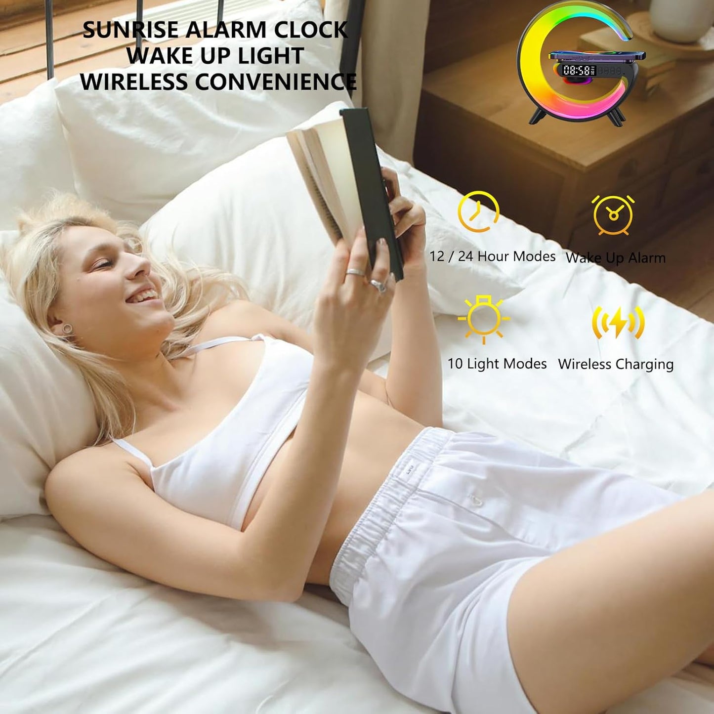 All-in-One RGB Speaker with Multiple Lights (Desk Lamp)!