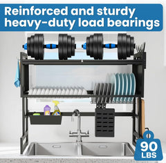Multifunctional Kitchen Rack - Space-Saving Storage Organizer