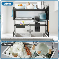 Multifunctional Kitchen Rack - Space-Saving Storage Organizer