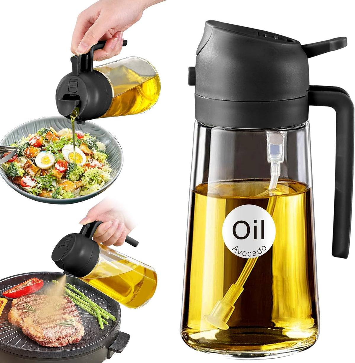 Oil Mug – Convenient Oil Dispenser Cup