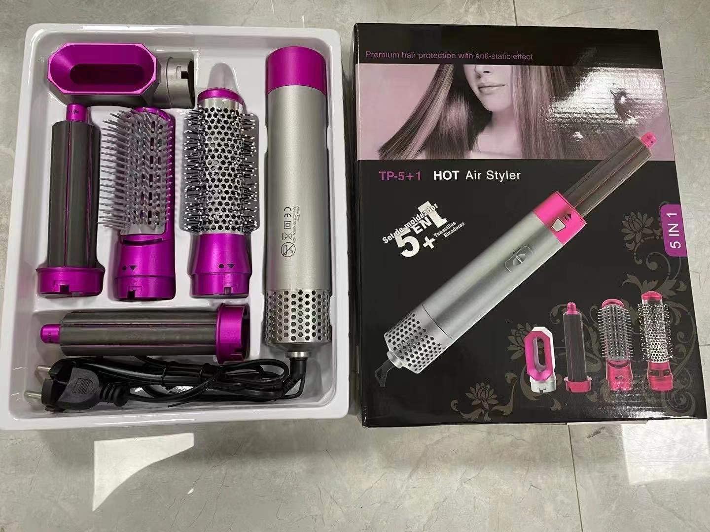 5-in-1 Hot Hair Styler – Versatile Hair Styling Tool