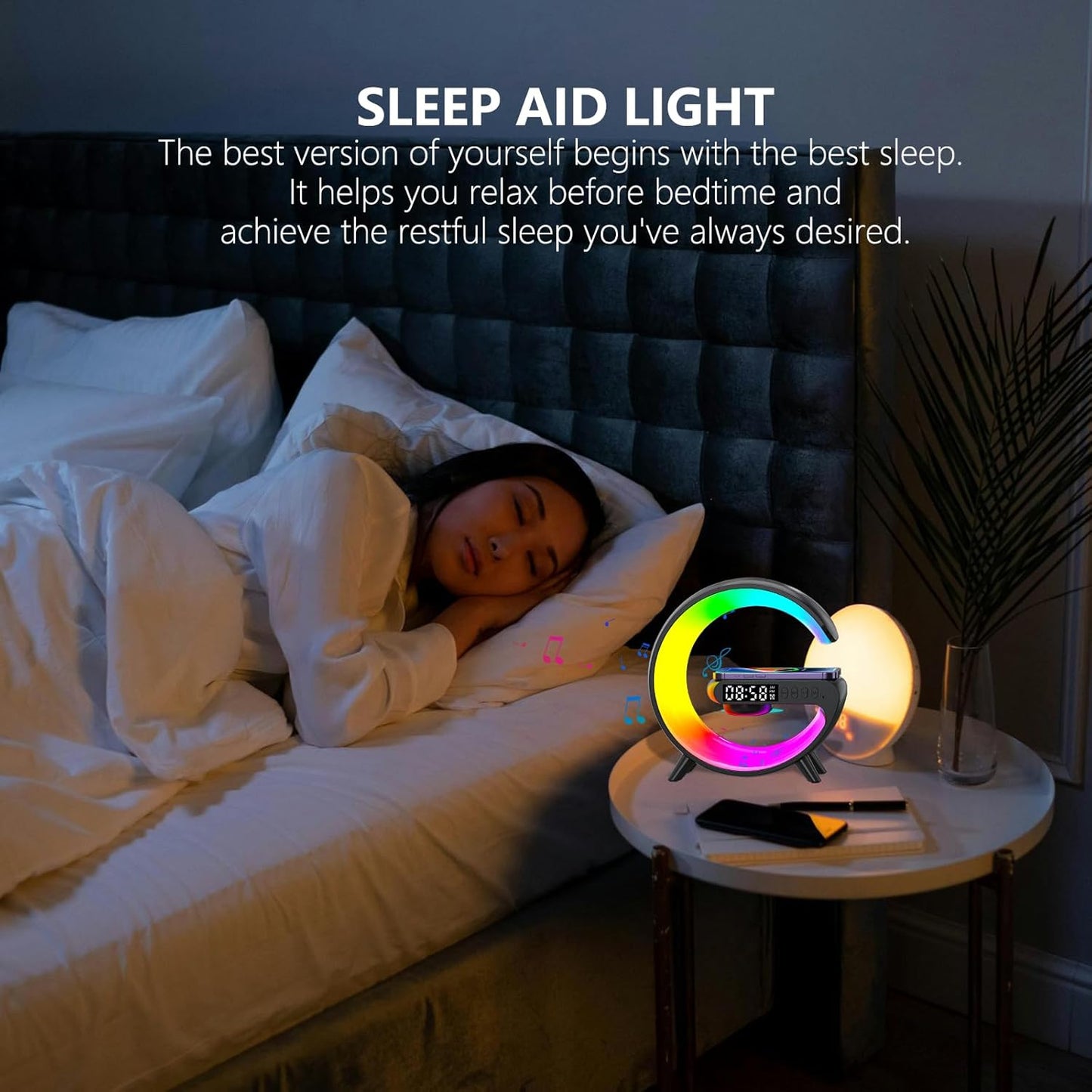 All-in-One RGB Speaker with Multiple Lights (Desk Lamp)!