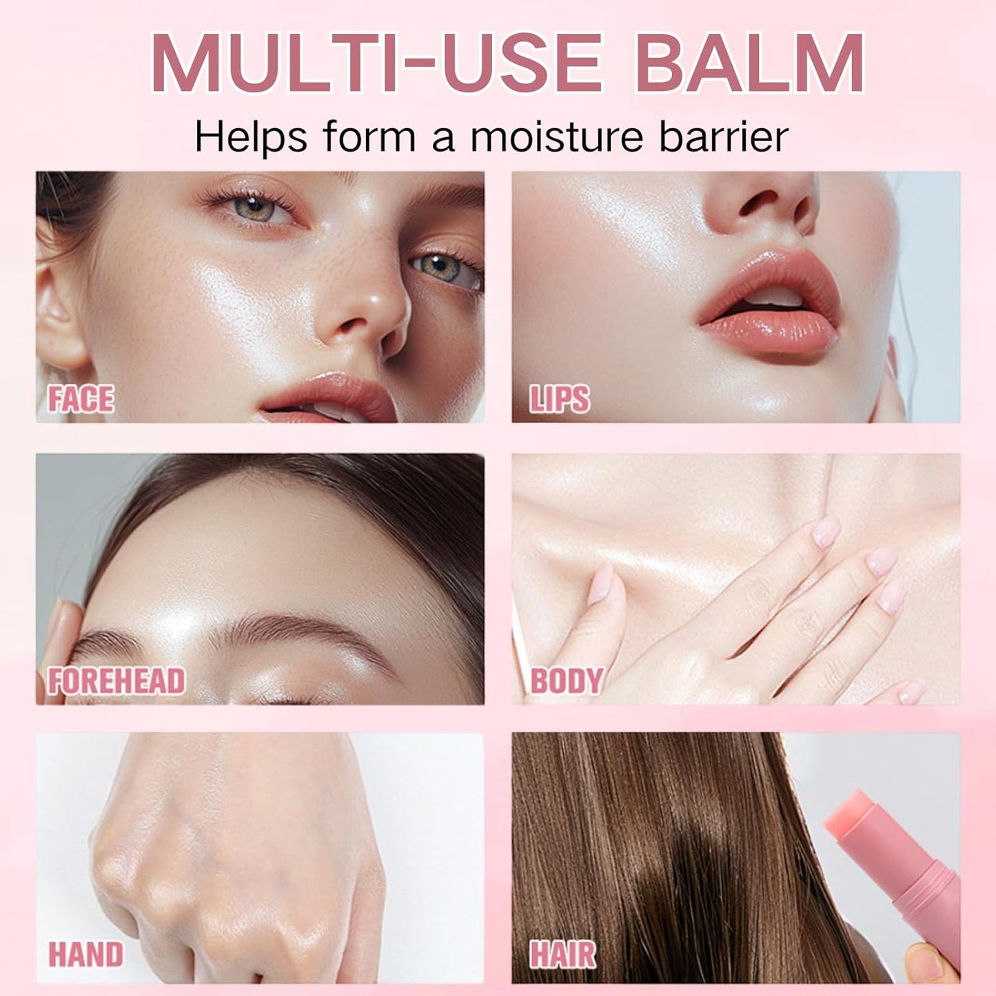 Wrinkle Bounce Multi Balm - Under Eye Cream - All-In-One Hydrating Balm