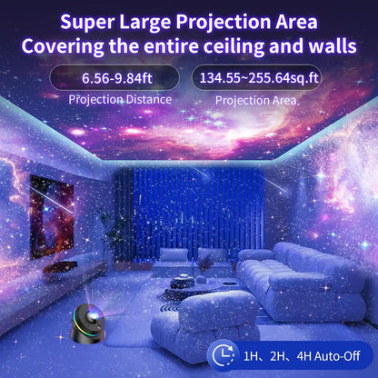 Galaxy Projector - Stunning Starry Night Light