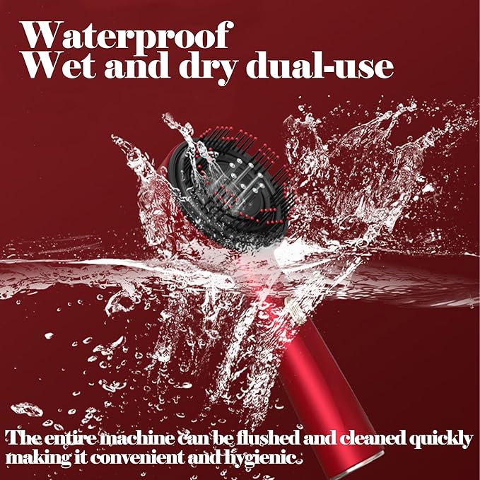 Electric Massage Comb – Portable Hair Brush for Men & Women