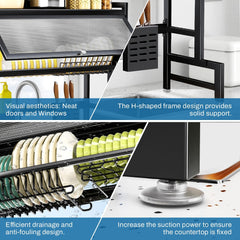 Multifunctional Kitchen Rack - Space-Saving Storage Organizer