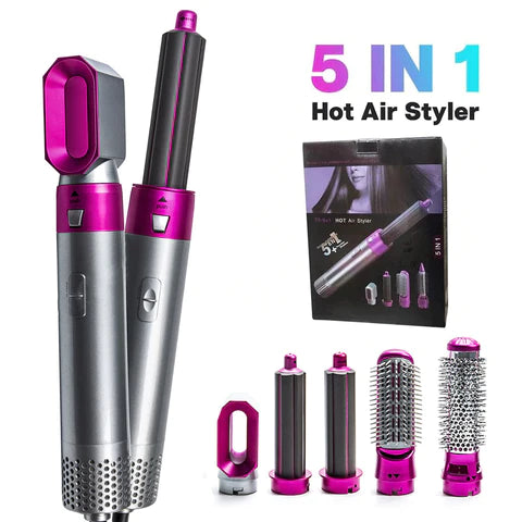 5-in-1 Hot Hair Styler – Versatile Hair Styling Tool