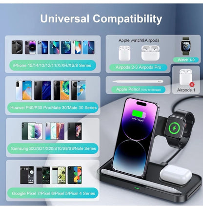 44-in-1 Charging Station – All-in-One Desk Organizer